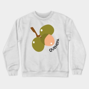 Quenepa Fruit Puerto Rico Caribbean Tropical Latino Food Crewneck Sweatshirt